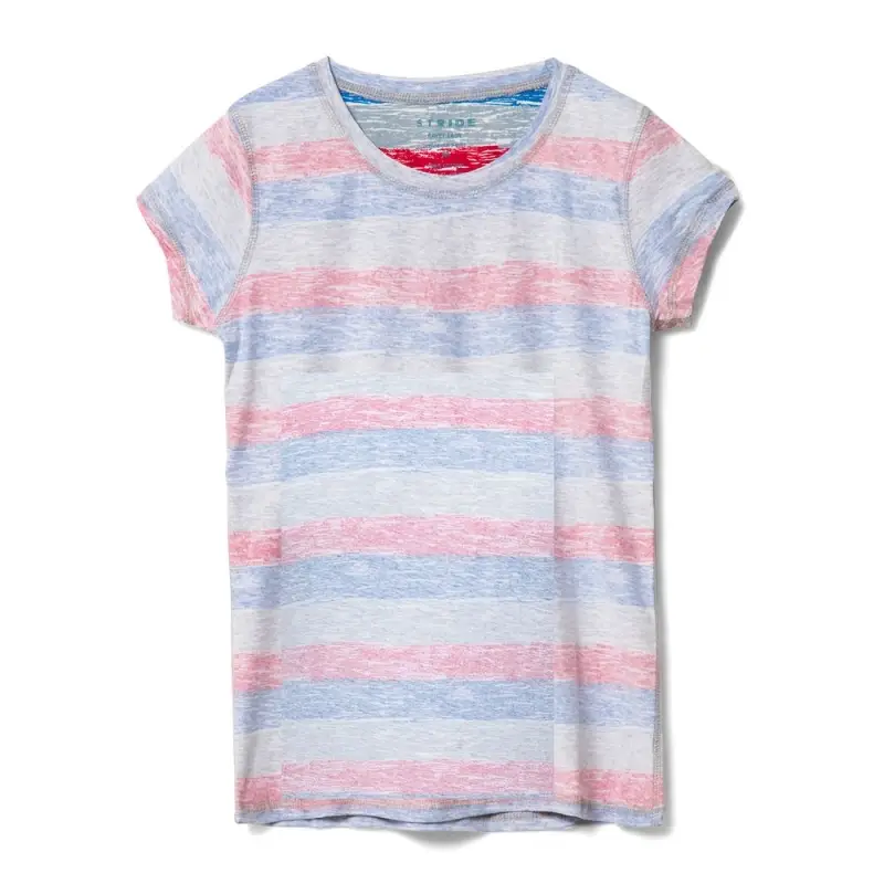 Футболка женская RAYET LADY двусторонняя, красный/синий, размер S