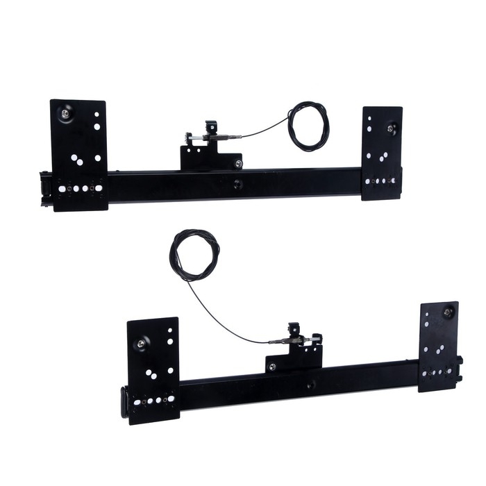 Комплект направляющих для поворотных дверей ТУНДРА L=450 мм., H=35 мм. Комплект направляющих для поворотных дверей ТУНДРА L=450 мм., H=35 мм.