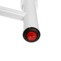 Полотенцесушитель электрический ZEIN PE-06 "Ребро", 500х800 мм, d=25, белый