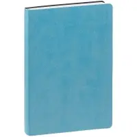 Ежедневник Romano, недатированный, с белым блоком, голубой