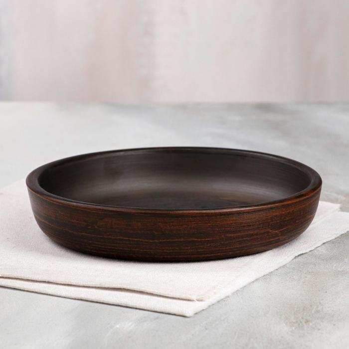 Форма для запекания «Кеци», гладкая, d=18 см, красная глина Форма для запекания «Кеци», гладкая, d=18 см, красная глина