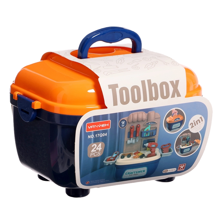 Набор детских инструментов &laquo;Ремесленник&raquo;, в чемодане, 24 элемента