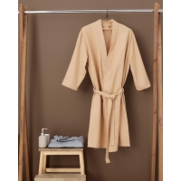 Халат вафельный мужской &laquo;Экономь и Я&raquo; размер 58-60