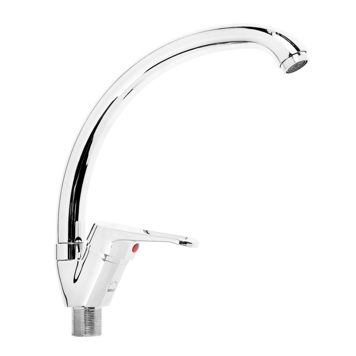 Смеситель для кухни Смеситель для кухни "Эверест" B59-028, однорычажный, высокий излив, хром