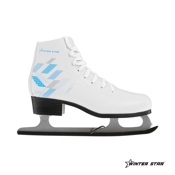 Коньки фигурные Winter Star &laquo;Узор&raquo;, р. 37