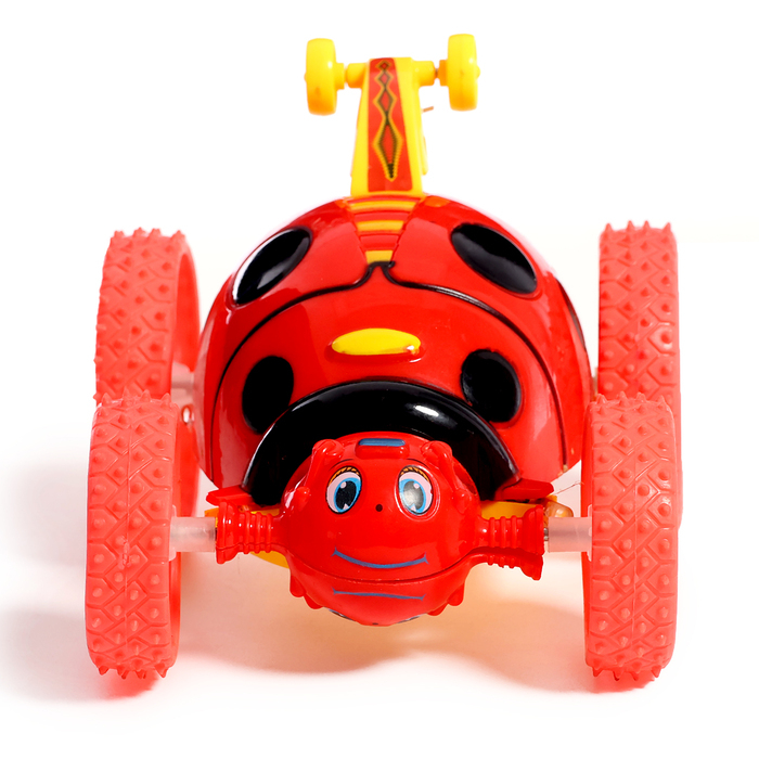 Машина-перевёртыш «Божья коровка», радиоуправляемая, световые эффекты, цвет красный Машина-перевёртыш «Божья коровка», радиоуправляемая, световые эффекты, цвет красный