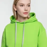 Толстовка с капюшоном Kirenga Heavy, зеленое яблоко, размер 4XL