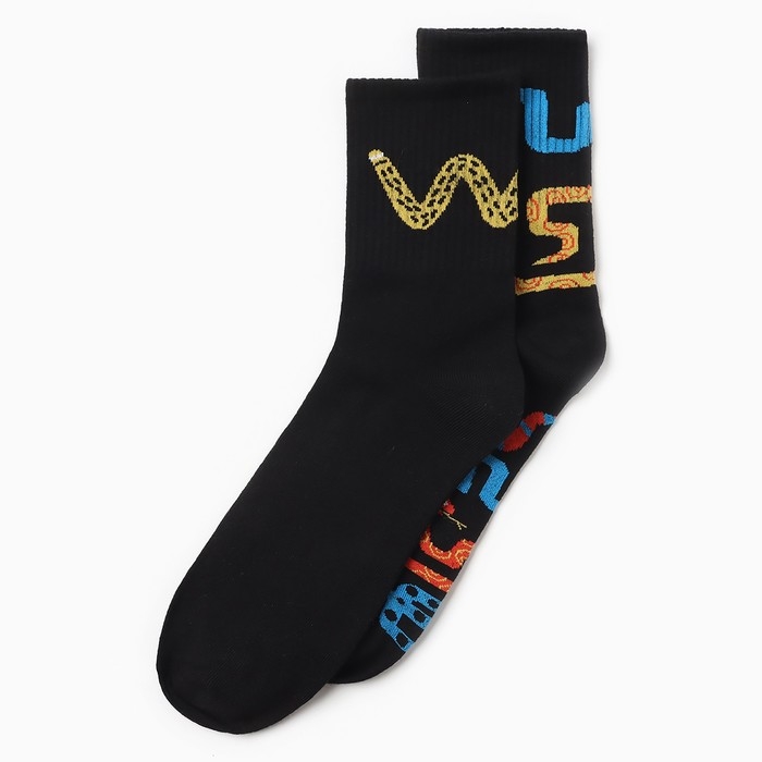 Набор мужских носков KAFTAN "Змей" р. 41-44 (27-29 см), 2 пары