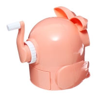 Точилка механическая с контейнером Сова Персиковая Точилка механическая с контейнером Сова Персиковая