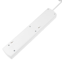 Сетевой фильтр Luazon Lighting, 5 розеток, 1.5 м, 3500 Вт, 3х1 мм2, 16 A, 220 В, c предохранителем, белый Сетевой фильтр Luazon Lighting, 5 розеток, 1.5 м, 3500 Вт, 3х1 мм2, 16 A, 220 В, c предохранителем, белый