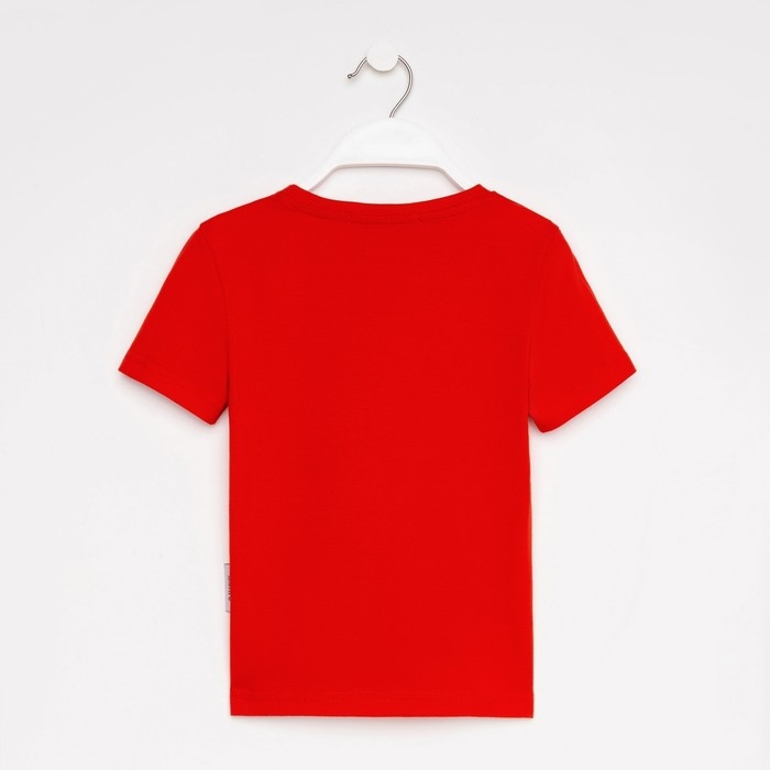 Футболка детская Disney "Тачки", рост 98-104 (30), красный