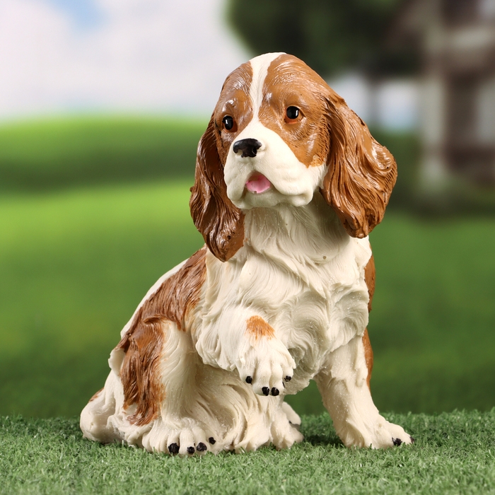 Садовая фигура Садовая фигура "Спаниель" 14х16х20см ///