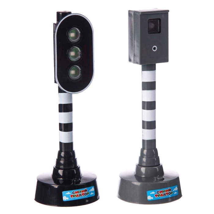 Светофор и регулировщик Синий трактор, звук и свет Светофор и регулировщик Синий трактор, звук и свет