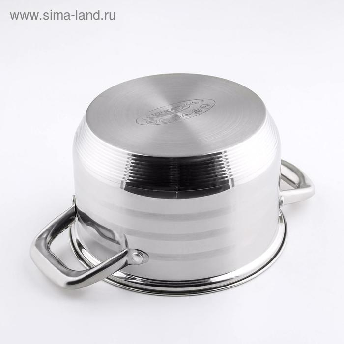 Кастрюля &laquo;Элис&raquo;, 2.5 л, d=18 см, капсульное дно, индукция