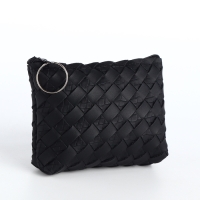 Кошелёк женский на молнии, цвет чёрный Кошелёк женский на молнии, цвет чёрный