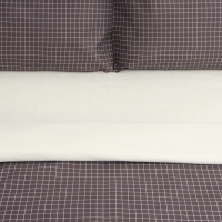 Постельное бельё Этель 2 сп Graphite cage 180х215 см, 200х225 см, 50х70&plusmn; 3 см-2 шт, новосатин