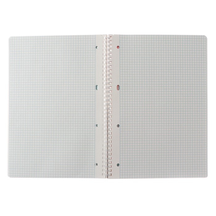 Тетрадь А4, 96 листов в клетку на гребне GlassBoxes, обложка мелованный картон, блок 55г/м2, 4В МИКС Тетрадь А4, 96 листов в клетку на гребне GlassBoxes, обложка мелованный картон, блок 55г/м2, 4В МИКС