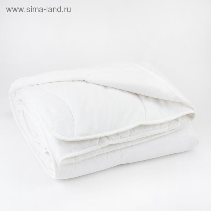 Одеяло Царские сны Бамбук 220х205см, белый, перкаль 200г/м, хл100%