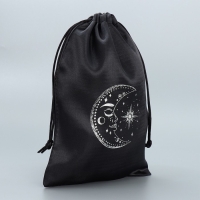 Мешочек подарочный атласный &laquo;Ночь&raquo;, 16 х 24 см +/- 1.5 см