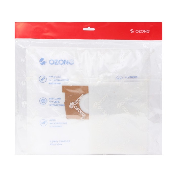 Мешок-пылесборник XXL-31 Ozone синтетические для пылесоса, 12 шт + 2 микрофильтра Мешок-пылесборник XXL-31 Ozone синтетические для пылесоса, 12 шт + 2 микрофильтра