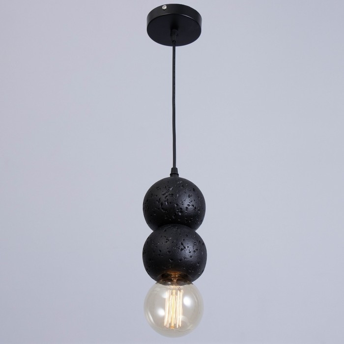 Светильник BayerLux Светильник BayerLux "Сноу-2" Е27 40Вт черный 10х10х25-100см