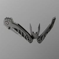 Мультитул 11в1 с плоскогубцами в чехле, черный Мультитул 11в1 с плоскогубцами в чехле, черный