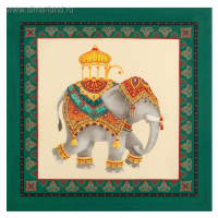 Набор столовый Этель &laquo;Нью-Дели&raquo;, скатерть 110х145+/-3см, салф. 40х40 см-4шт, 100% хлопок