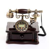 Ретро-телефон "Письменный стол", с ящиком, 16 х 25 х 26 см Ретро-телефон "Письменный стол", с ящиком, 16 х 25 х 26 см