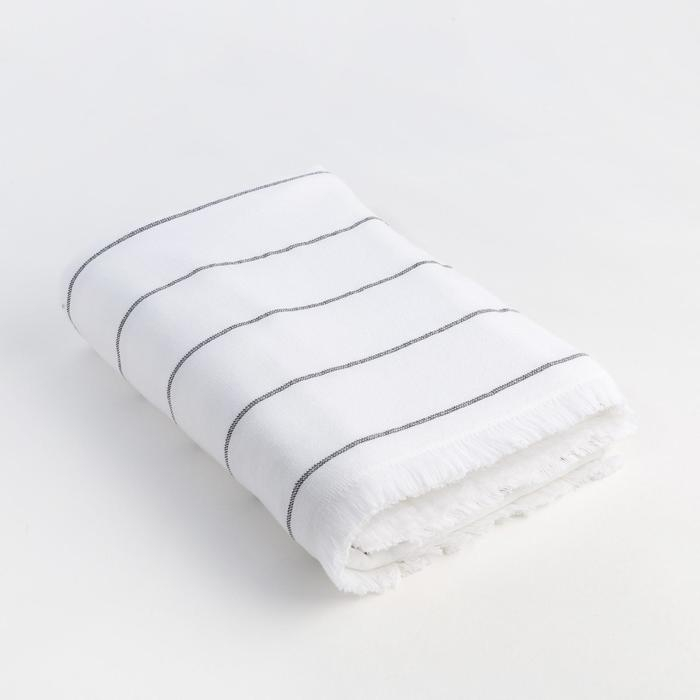 Полотенце махровое двухстороннее Этель Полотенце махровое двухстороннее Этель "Комфорт" 90*170 см, цв.белый,100% хл, 240 гр/м2