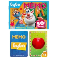 Игра карточная Мемо &laquo;Буба&raquo;, 50 карточек 65х95 мм
