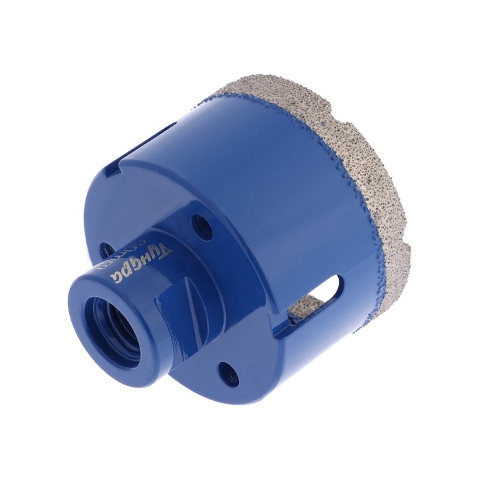 Коронка алмазная ТУНДРА, для УШМ, 60 х 35.8 мм, М14 Коронка алмазная ТУНДРА, для УШМ, 60 х 35.8 мм, М14