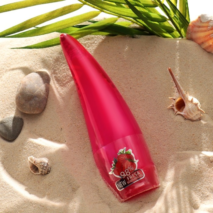 Многофункциональный гель для лица и тела &laquo;Алоэ вера&raquo;, клубничный