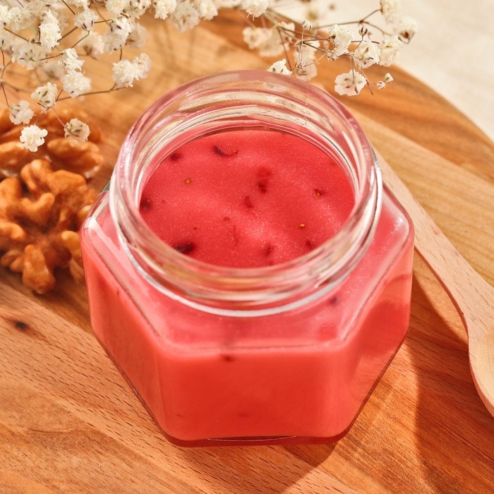 Мёд кремовый &laquo;Земляника&raquo;, с земляникой, 120 г.