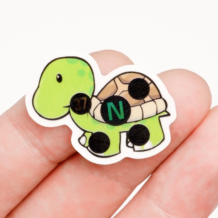 Термометр налобный Термометр налобный "Черепашка", до 40°, l-3.4 см