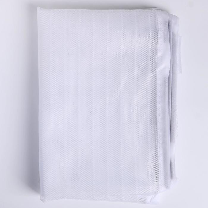 Сетка антимоскитная для дверей, 90 &times; 210 см, на магнитах, цвет белый