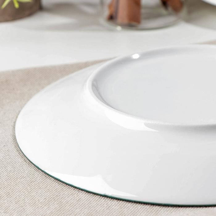 Тарелка фарфоровая &laquo;Эклипсо&raquo;, d=20 см