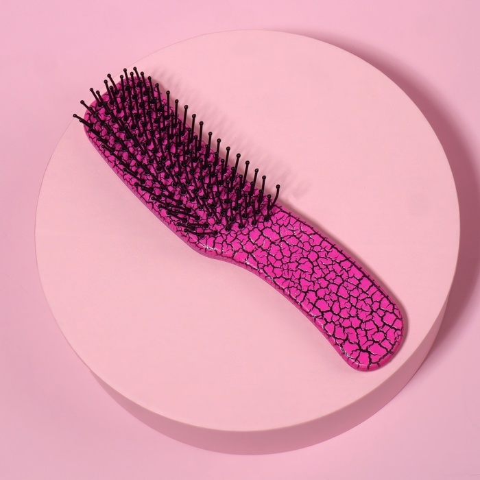 Расчёска - мини массажная, 3 × 14,5 см, цвет МИКС Расчёска - мини массажная, 3 × 14,5 см, цвет МИКС