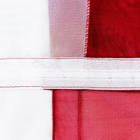 Комплект штор для кухни Witerra Мальва 280х150см, бордо, пэ100% Комплект штор для кухни Witerra Мальва 280х150см, бордо, пэ100%