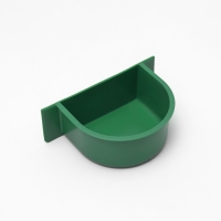 Кормушка для птиц 10,6 х 8,3 х 3,6 см, зeлёная