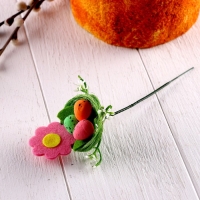 Декор на палочке &laquo;Гнездо&raquo; МИКС