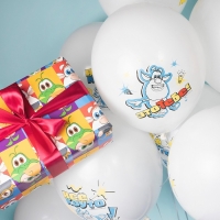 Шар латексный 12" «Буба», белый, пастель, 1-сторонний, набор 25 шт., МИКС Шар латексный 12" «Буба», белый, пастель, 1-сторонний, набор 25 шт., МИКС