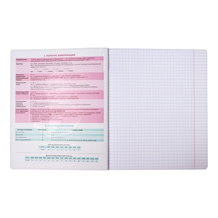 Тетрадь предметная ИНФОРМАТИКА, 48 листов в клетку, ErichKrause Persons, пластиковая обложка, шелкография, блок офсет 100% белизна, инфо-блок Тетрадь предметная ИНФОРМАТИКА, 48 листов в клетку, ErichKrause Persons, пластиковая обложка, шелкография, блок офсет 100% белизна, инфо-блок