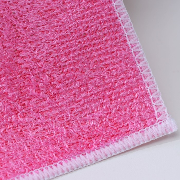 Салфетка для уборки Доляна, волокно бамбука, 23&times;18 см, цвет МИКС