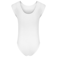 Купальник для гимнастики и танцев Grace Dance, р. 32, цвет белый