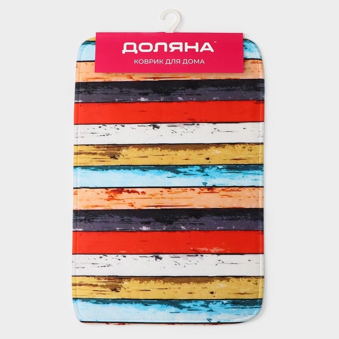 Коврик для дома Доляна «Цветное дерево», 40×60 см Коврик для дома Доляна «Цветное дерево», 40×60 см