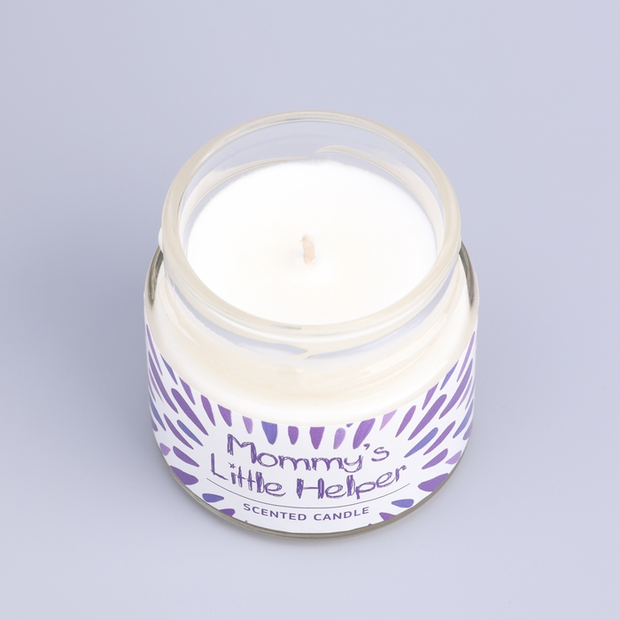 Свеча ароматическая в банке Свеча ароматическая в банке "Цветочная пудра", совый воск, 80 г