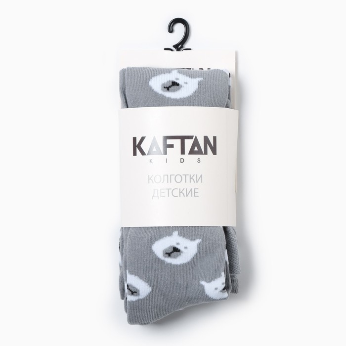Колготки детские KAFTAN Колготки детские KAFTAN "Мишки" 104-110 см, серый
