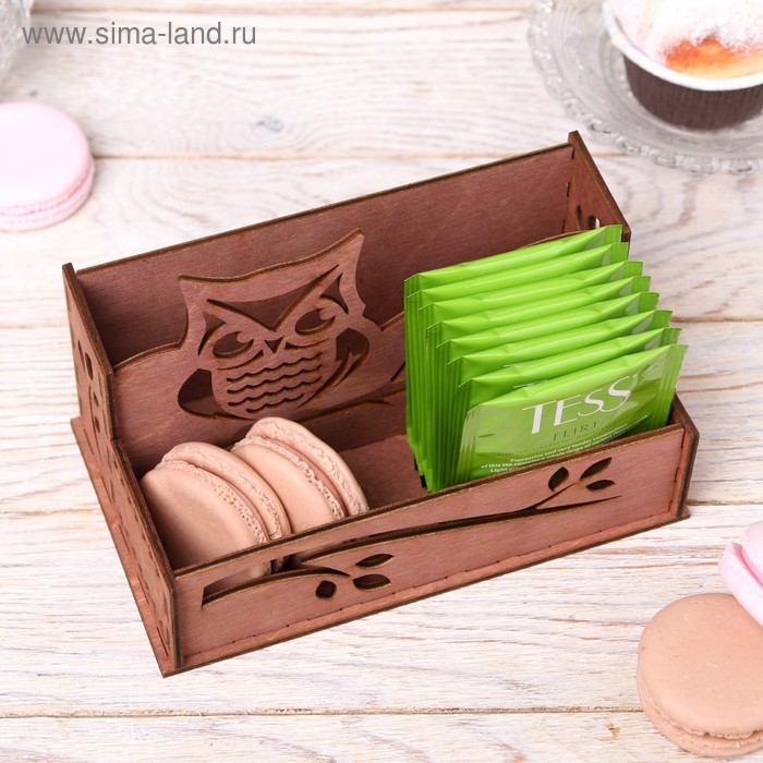 Органайзер для хранения кухонных мелочей «Сова», 16,2х9,5х10 см Органайзер для хранения кухонных мелочей «Сова», 16,2х9,5х10 см