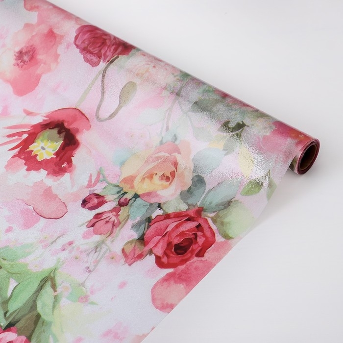 Плёнка самоклеящаяся «Весна», 45×200 см Плёнка самоклеящаяся «Весна», 45×200 см