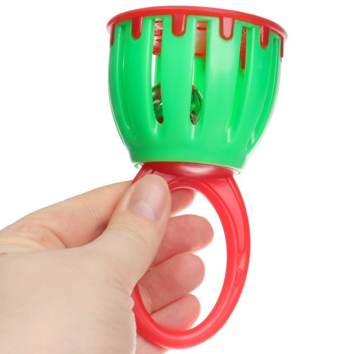 Погремушка «Колокольчик», цвет МИКС, Крошка Я Погремушка «Колокольчик», цвет МИКС, Крошка Я